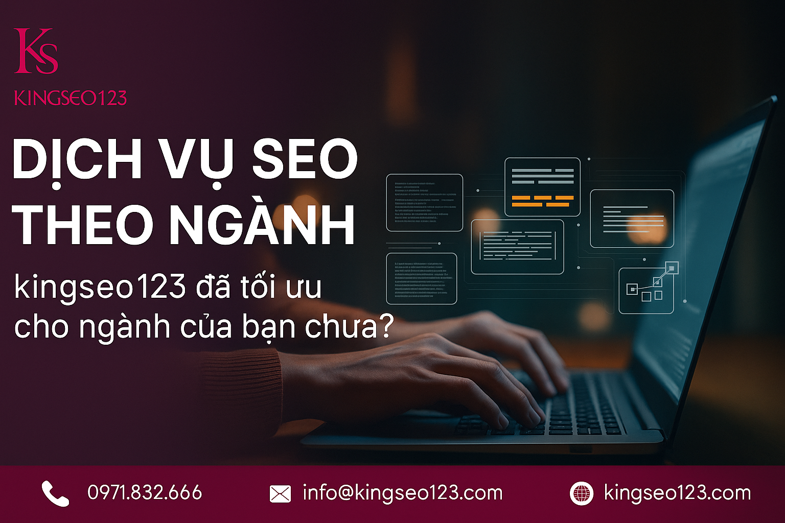 Dịch vụ SEO theo ngành tại Kingseo123 - bạn đã thử?